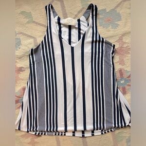 Puella Striped Tunic Tank Top